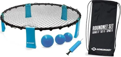 Obrázek produktu pro Sada Roundnet, trampolínová míčová hra, venkovní hra, včetně tréninkových a soutěžních míčů