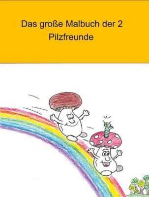 Produktbild von Das große Malbuch der 2 Pilzfreunde