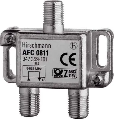 Produktbild von TRIAX F-Abzweiger 1fach 5-1000MHz 8.5dB AFC 0811
