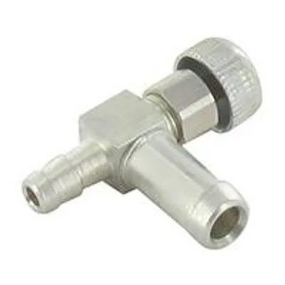 Image de Robinet à Essence Métallique à Emboiter Avec Filtre Adaptable Pour Briggs & Stratton. Pour Tuyau ø: 6,35mm.