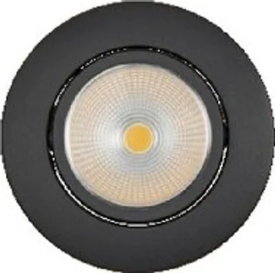 Produktbild von nobilé LED-Deckeneinbaustrahler 5068 ECO Flat 8W sw-matt 3000K° 350mA