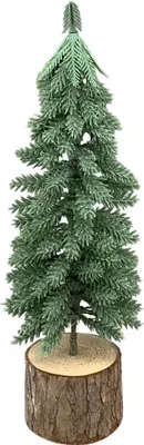 Produktbild von Tannenbaum grün auf Baumstumpf künstlich Tanne H25cm