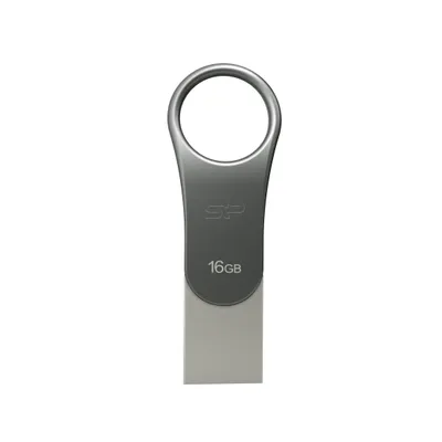 Produktbild von Silicon Power Mobile C80, 16 GB, USB Type-A / USB Type-C, 3.2 Gen 1 (3.1 Gen 1), Ohne Deckel, 8 g, Titan