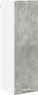 Image de Armoire suspendue Gris béton 30 x 31 x 100 cm Bois d'ingénierie