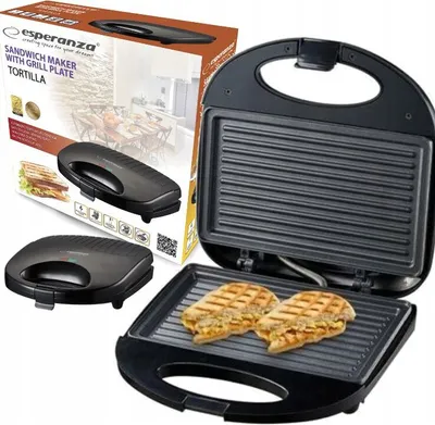 Immagine prodotto di Opiekacz do Kanapek Esperanza Tortilla EKT009 1000W Czarny
