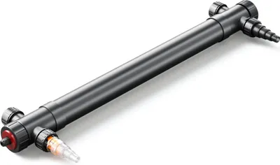 Image de SunSun CUV-172 Stérilisateur Clarificateur de bassins ou d’étang - débit max. de 6000 l/h - avec Lampe rayons UV-C 72 W - pour Poissons et plantes aquatiques - Cours d’eau droit