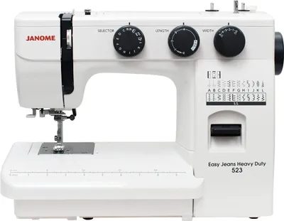 Obrázok produktu pre Janome Easy Jeans Heavy Duty 523 Šijací stroj