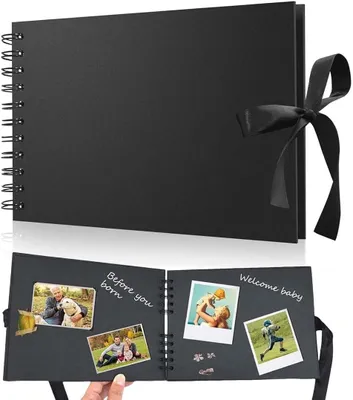 Productafbeelding van Fotoalbum ringband 21.5x15 cm, 80 pagina's, voor scrapbooking