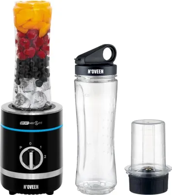 Image de Noveen SB1000 X-LINE - Mixeur de table - 0,6 l - fonction pulsée - broyeur à glace - 300 W - noir