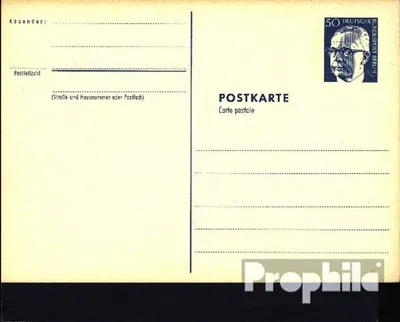Produktbild von Belege Ganzsachen Berlin (West) 1971 P85a Amtliche Postkarte gefälligkeitsgestempelt  Heinemann