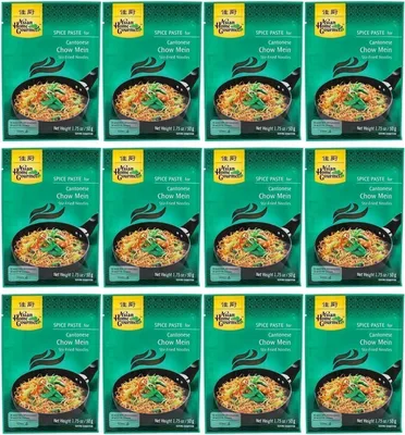 Produktbild von AHG Gewürzpaste für Bratnudeln Chow Mein 12x50g