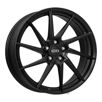 Produktbild von ALUFELGE DOTZ Spa black 8x18 5x100 ET 48 BLACK MATT
