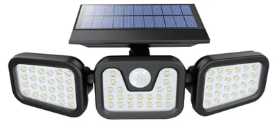 Produktbild von LUXULA Solar-LED Wandleuchte LXSO700126, PIR-Sensor, 4000K, IP54