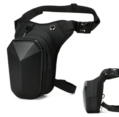 Immagine prodotto di Borsa da moto unisex, da indossare sulla coscia, con ampio spazio di stoccaggio, impermeabile e regolabile