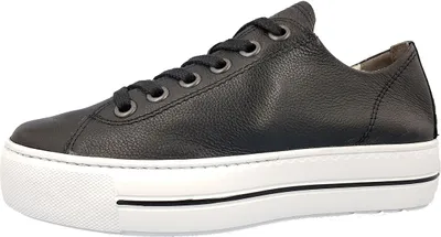Produktbild von Paul Green  Damenschuhe Schnürschuhe Sportive Sneaker Schwarz Freizeit, Schuhgröße:EUR 41 | UK 7
