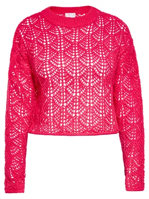 Image de Pull pour femme - rose, taille L