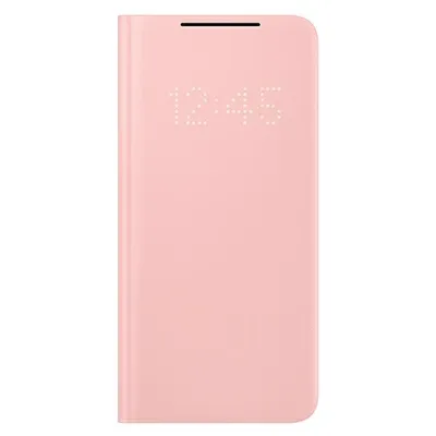 Immagine prodotto di Custodia Led View Cover Samsung EF-NG996PPEGEE Per Galaxy S21 Plus G996 Rosa