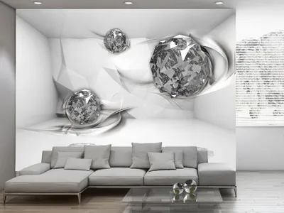 Produktbild von Premiumarte Fototapete Vlies Abstrakt, 350x256 cm, montageleicht, 7 Streifen, maßgefertigt, optisch vergrößernd für Wohn-, Schlaf- und Kinderzimmer