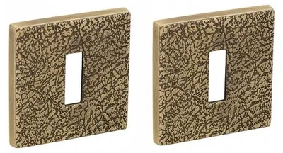 Produktbild von Tupai 4220 5SQ/T3-77 Rosette für Schlüsselloch Antik-Patina Matt