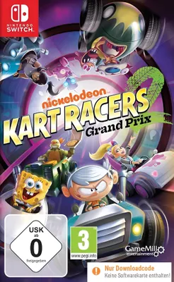 Produktbild von Nickelodeon Kart Racers 2 - Grand Prix (Code in Box - Nintendo Switch)