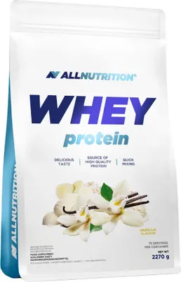 Zdjęcie produktu dla ALLNUTRITION Whey Protein 2270 g Wanilia Suplement diety białkowy Mięśnie Białko białkowe