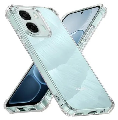 Zdjęcie produktu dla Techsuit Shockproof Clear etui do Oppo A6x 4G A6x 5G - transparentne