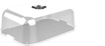 Produktbild von elho® Green Basics Anzucht-Deckel M Transparent 36 x 26 cm - Kunststoff