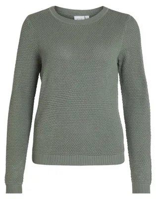 Immagine prodotto di Maglione VILA a collo rotondo, in filato caldo e confortevole, con design strutturato. Taglia: XL