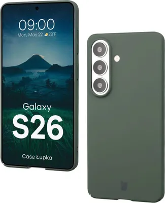 Produktbild von Handyhülle für Galaxy S26, Bizon Case Lupka, Grün