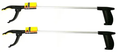 Produktbild von 2x Alu Greifhilfe mit Magnet | 2er_Greifzange