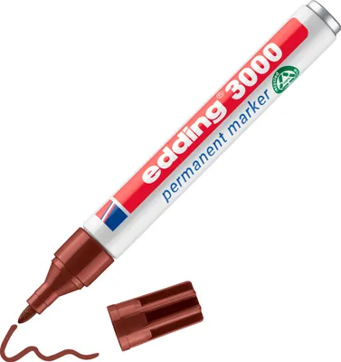 Produktbild von Edding 3000, Braun, Multi, Weiß