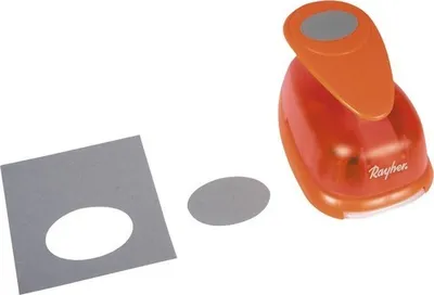 Produktbild von Motivstanzer: Oval, 5,08cm ø