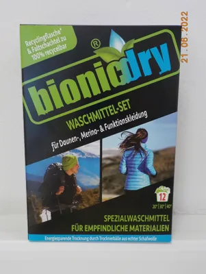 Produktbild von Bionicdry Waschmittelset für Daunen-, Merino-, & Funktionskleidung