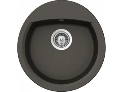Produktbild von Schock Einbauspüle Manhattan R-100 A Asphalt - Auflagespüle