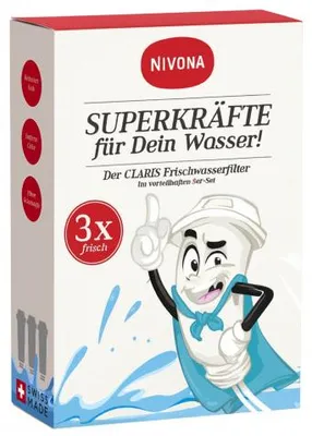 Produktbild von Nivona CLARIS NIRF 700, Kaffeefilter, 3 Stück(e), 304 g, 143 mm, 200 mm, 54 mm