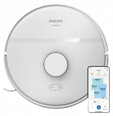 Produktbild von Saug- und Wischroboter 2700 Pa Laser-Navigation 130 min HomeRun App Philips
