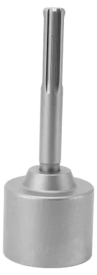 Immagine prodotto di Palo a T per recinzione, 5 fori, acciaio per pali, per manutenzione manuale, punta a martello, lunghezza 20 cm, diametro 65 mm / 2,6 pollici