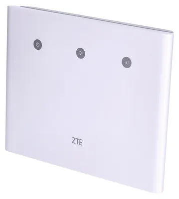 Produktbild von ZTE MF296C 4G LTE CAT6 Wireless Router weiß