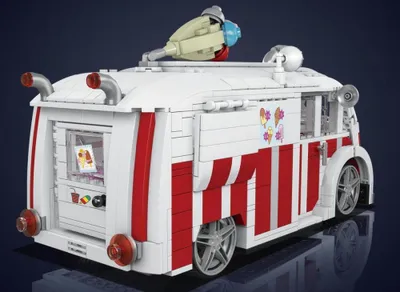 Zdjęcie produktu dla 10039 – Samochód z lodami / Ice Cream Truck (Mould King) – klocki do układania