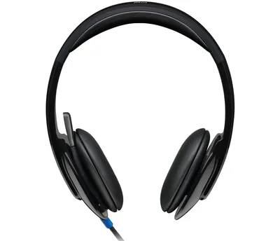 Produktbild von Logitech H540 USB, Kabelgebunden, Büro/Callcenter, 20 - 20000 Hz, 120 g, Kopfhörer, Schwarz