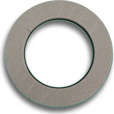 Produktbild von Trocken Steckschaum Kranz 30cm mit ringförmiger Plastikunterlage 1 Stk