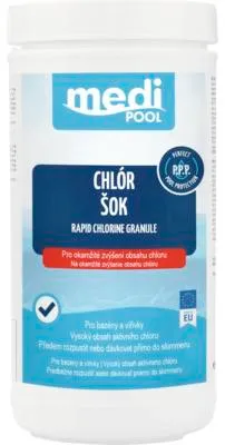 Obrázek produktu pro Rapid Chlór šok granulát mediPOOL pro bazény 1 kg