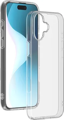 Produktbild von BigBen, Hülle für iPhone 16 Plus Flexibel SiliSoft Vergilbungsfrei, Transparent