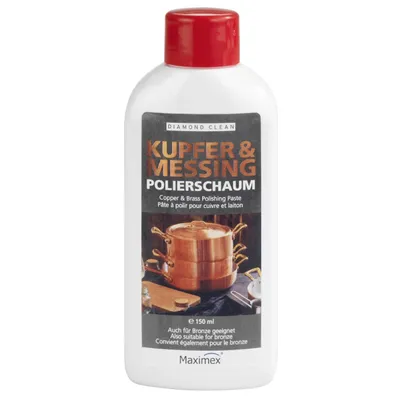 Produktbild von Diamond Clean Kupfer- und Messing-Polierschaum, 150 ml
