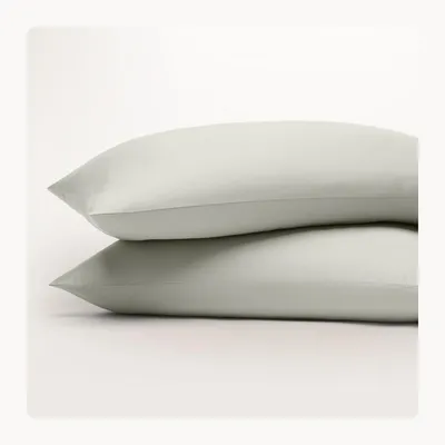 Produktbild von Set von 2 Seitenschläferkissen 40 x 145 cm Grün