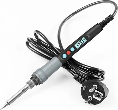 Produktbild von 90W 220V Elektrisches Lötkolben set mit einstellbarer Temperatur, Unterstützung