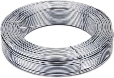 Zdjęcie produktu dla Drut napinający, 2,7 mm x 100 m, do ogrodzeń i płotów