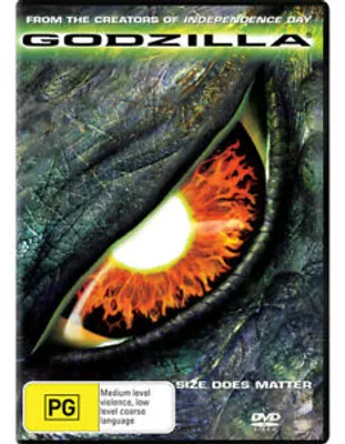 Obrázok produktu pre Godzilla DVD (1998) Matthew Broderick, Emmerich (Réžia)