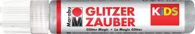 Produktbild von Marabu KiDS Glitzerfarbe "Glitzerzauber" glitter-silber
