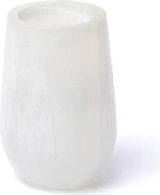 Produktbild von Kegelförmiger Teelichthalter aus Selenit – ±11 cm